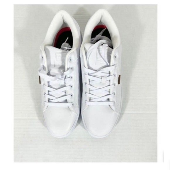 Levi's NWB Sz 13M White/Tan Mens Jeffrey 501 Tumbled UL Casual Sneaker Shoes - Picture 4 of 6